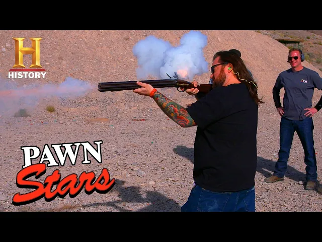 pawn stars: crazy expensive seven barrel gun (season 13) | history
